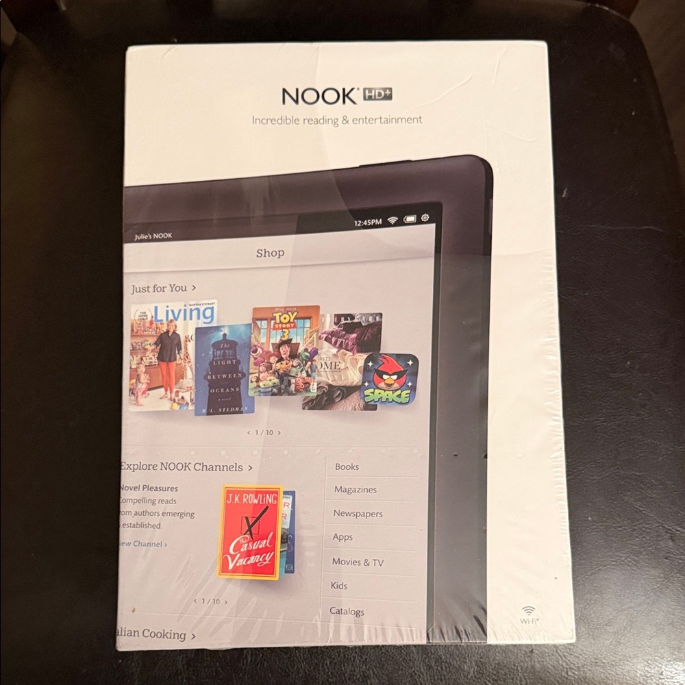 Nook HD+ eBook Reader - Black/Dark Gray